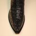 Custom Made Black Hornback Alligator Cowboy Boot