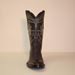 Handmade Chocolate Brown Custom Cowboy Boot