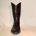 Custom Made Black Cherry Tezu Lizard Cowboy Boot