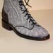 gray elephant custom made men's hiking boot