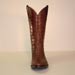 Custom Made Brown Hornback Alligator Cowboy Boot