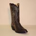 Hand Stitched Brown Calf Custom Cowboy Boot