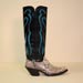 Custom Python Cowboy Boot with Zippered Tall Top