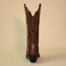Handmade Bronze Python Custom Cowboy Boot