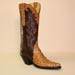 Custom Full Quill Ostrich Gallegos Cut Cowboy Boot