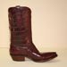 handmade seamless sport rust full alligator belly cowboy boot