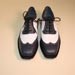 Custom Made White Kangaroo and Navy Tezu Lizard Wingtip Golf Shoe