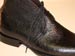Black Taurus Bull Shoulder Custom Made Men's Shoe